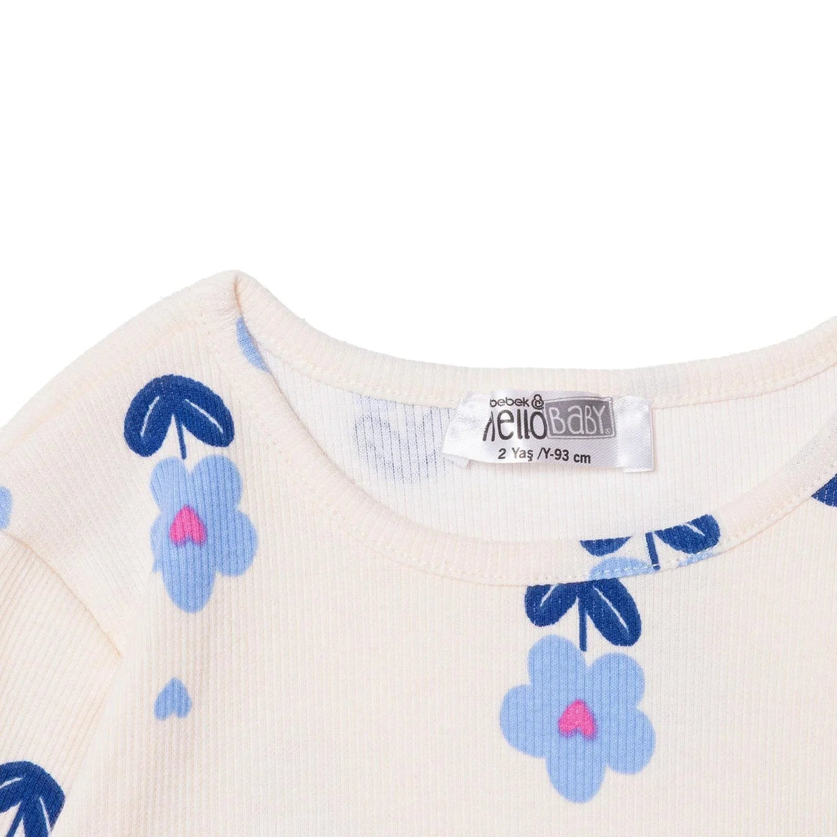 HelloBaby Jogging Set - Ecru Printed | Luxury Home Accessories | Heulog Glow