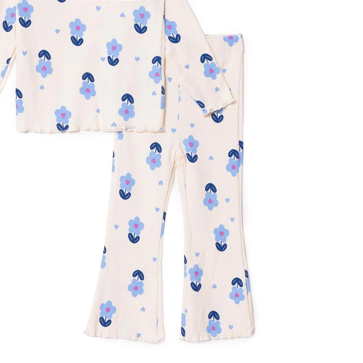 HelloBaby Jogging Set - Ecru Printed | Luxury Home Accessories | Heulog Glow
