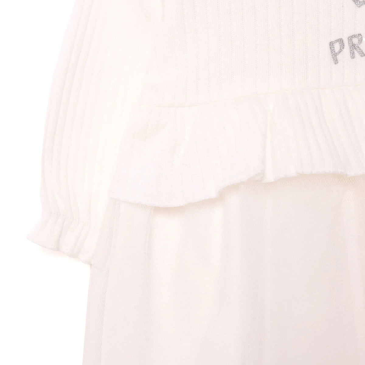 HelloBaby Little Life Newborn Girl Dress - Ecru | Luxury Home Accessories | Heulog Glow