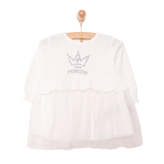 HelloBaby Little Life Newborn Girl Dress - Ecru | Luxury Home Accessories | Heulog Glow