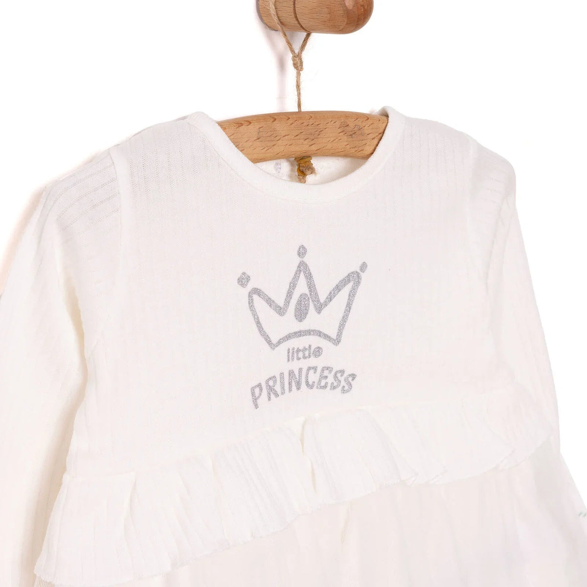 HelloBaby Little Life Newborn Girl Dress - Ecru | Luxury Home Accessories | Heulog Glow