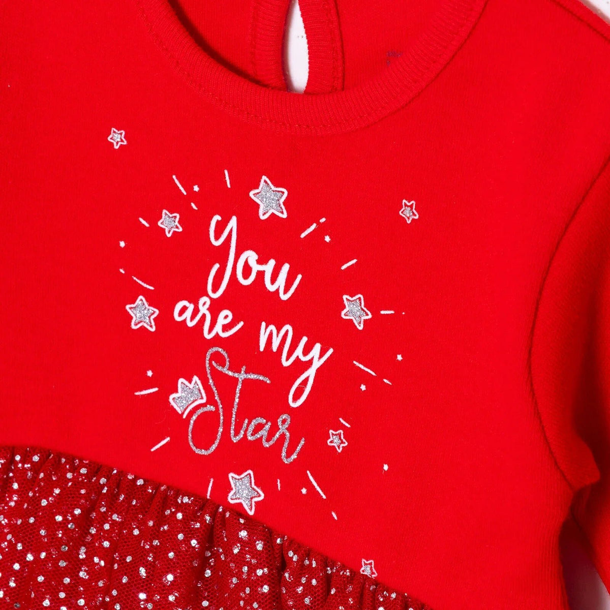 HelloBaby My First Christmas Newborn Girl Dress-Body - Red | Luxury Home Accessories | Heulog Glow