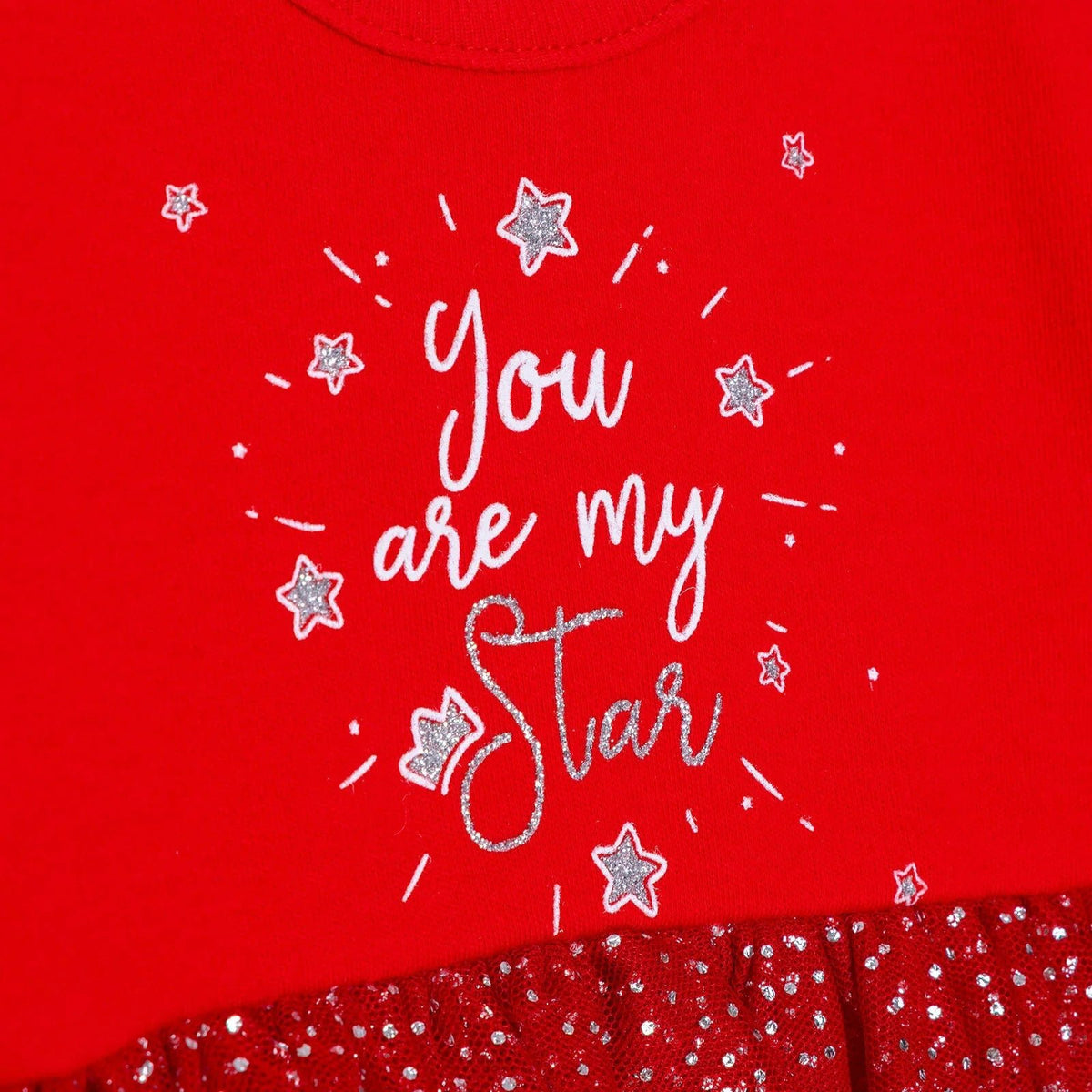 HelloBaby My First Christmas Newborn Girl Dress-Body - Red | Luxury Home Accessories | Heulog Glow