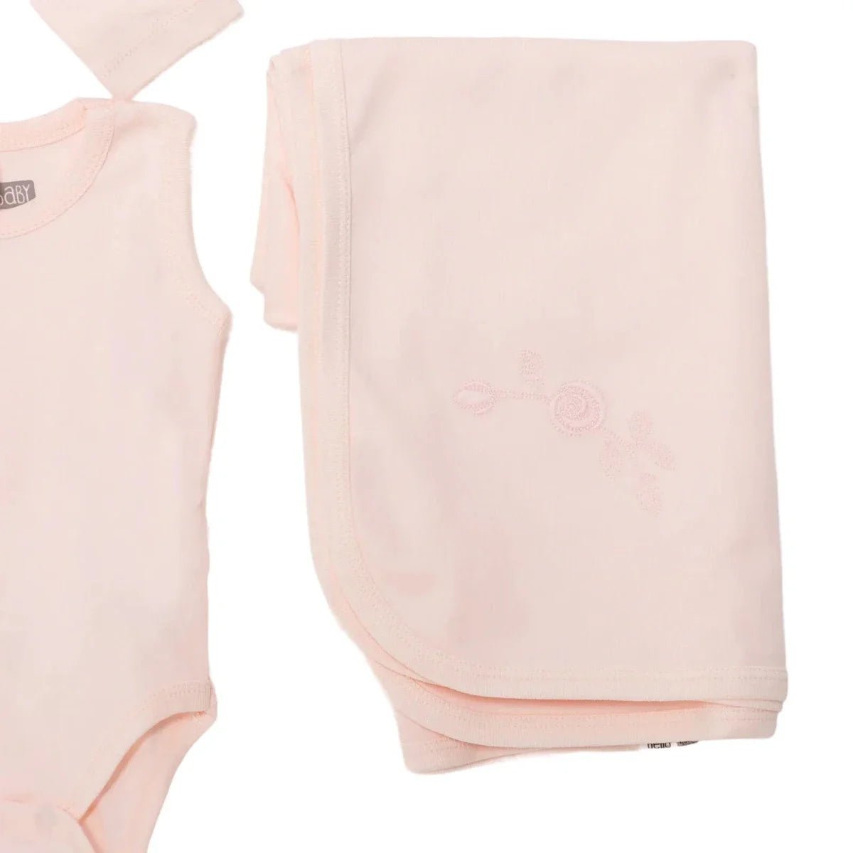 HelloBaby Newborn 10 pcs Starter Set - Pink | Luxury Home Accessories | Heulog Glow