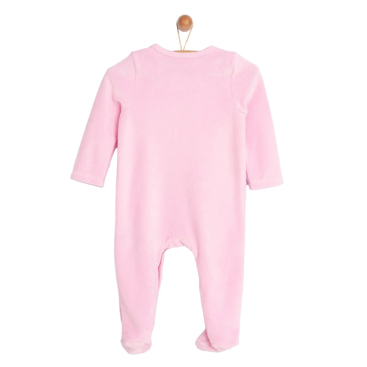 HelloBaby Newborn Baby Girl Velvet Footed Jumpsuit - Pink | Luxury Home Accessories | Heulog Glow