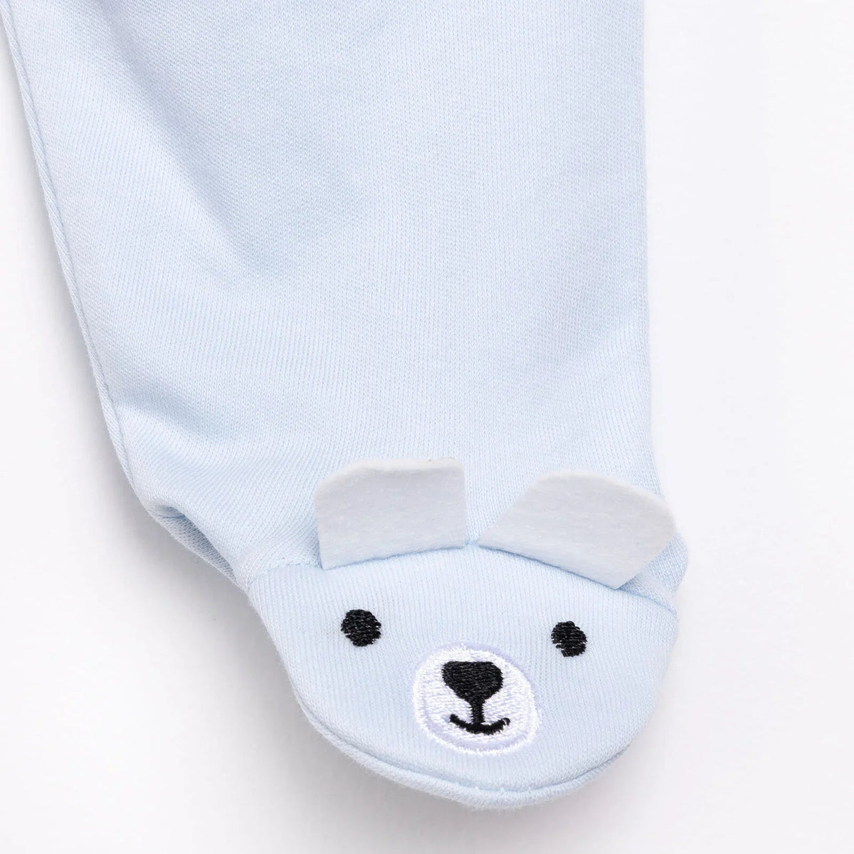 HelloBaby Newborn Footed Bottom - Blue | Luxury Home Accessories | Heulog Glow