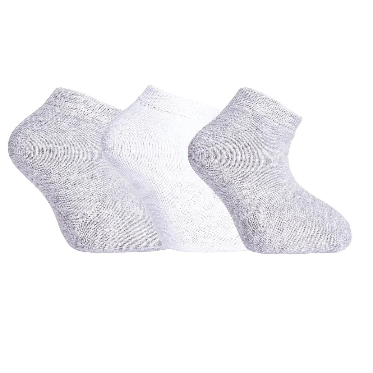 HelloBaby Unisex Chenille Socks 3 Pack - White | Luxury Home Accessories | Heulog Glow