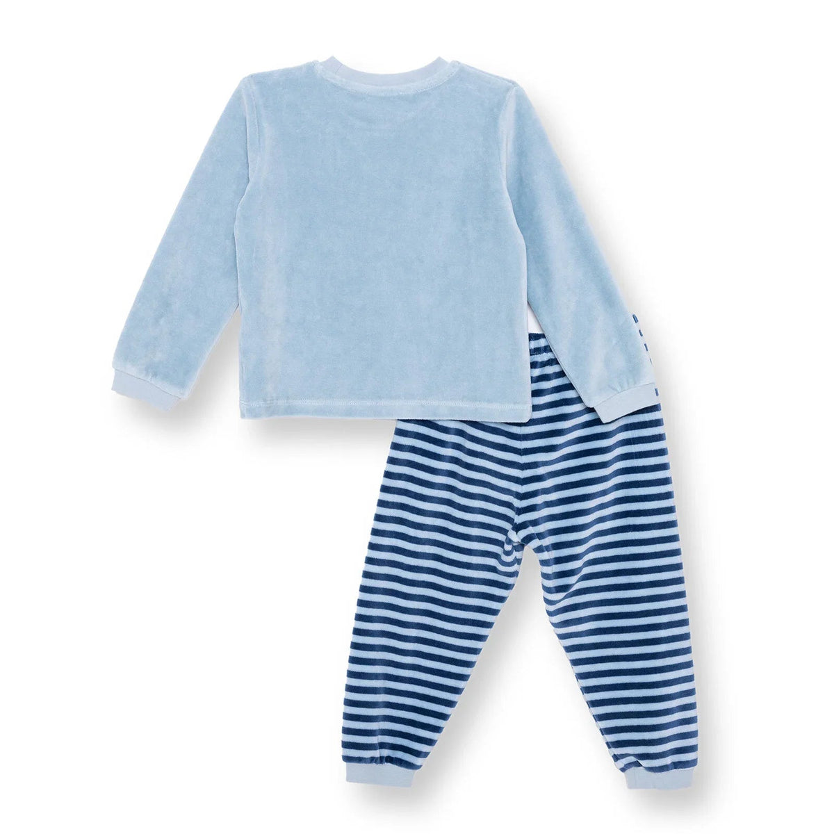 HelloBaby Velvet Pyjamas Set - Blue | Luxury Home Accessories | Heulog Glow