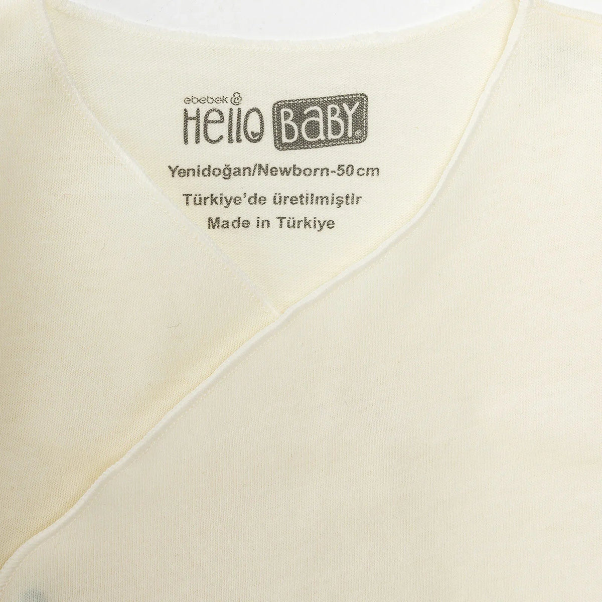 HelloBaby Wrapover Top 2-Pack - Ecru | Luxury Home Accessories | Heulog Glow