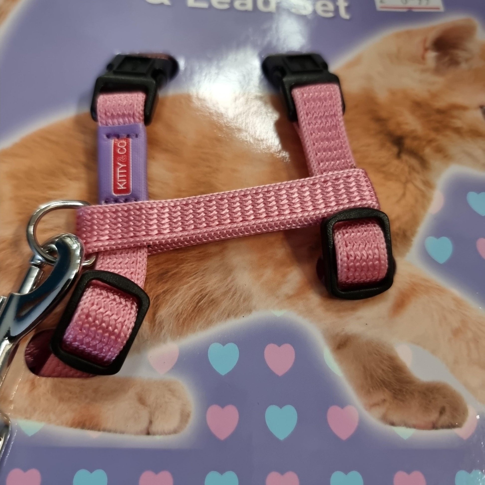 Hemm & Boo Snagfree Kitten Harness | Luxury Home Accessories | Heulog Glow