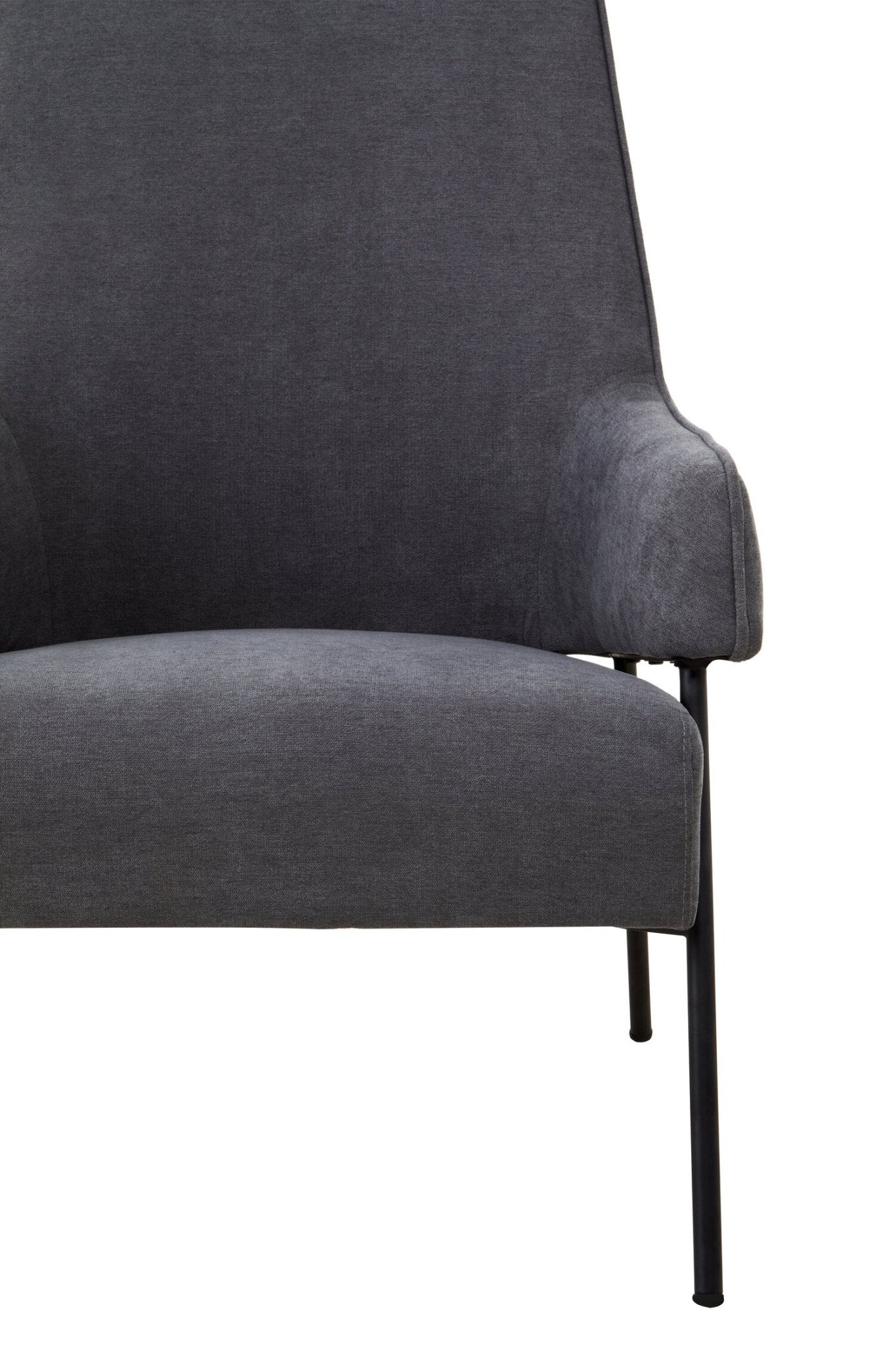 Henia Ash Velvet Chair | Luxury Home Accessories | Heulog Glow