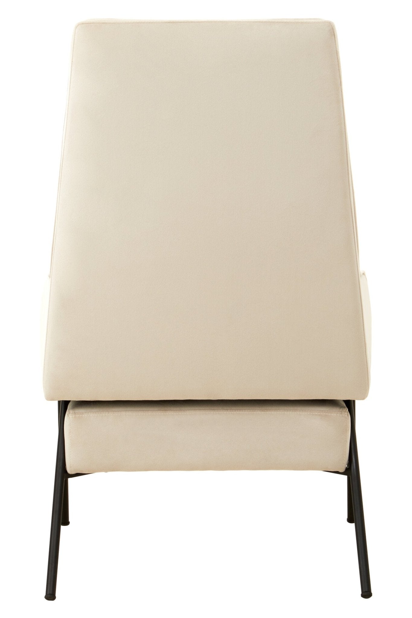 Henia Cream Velvet Chair | Luxury Home Accessories | Heulog Glow