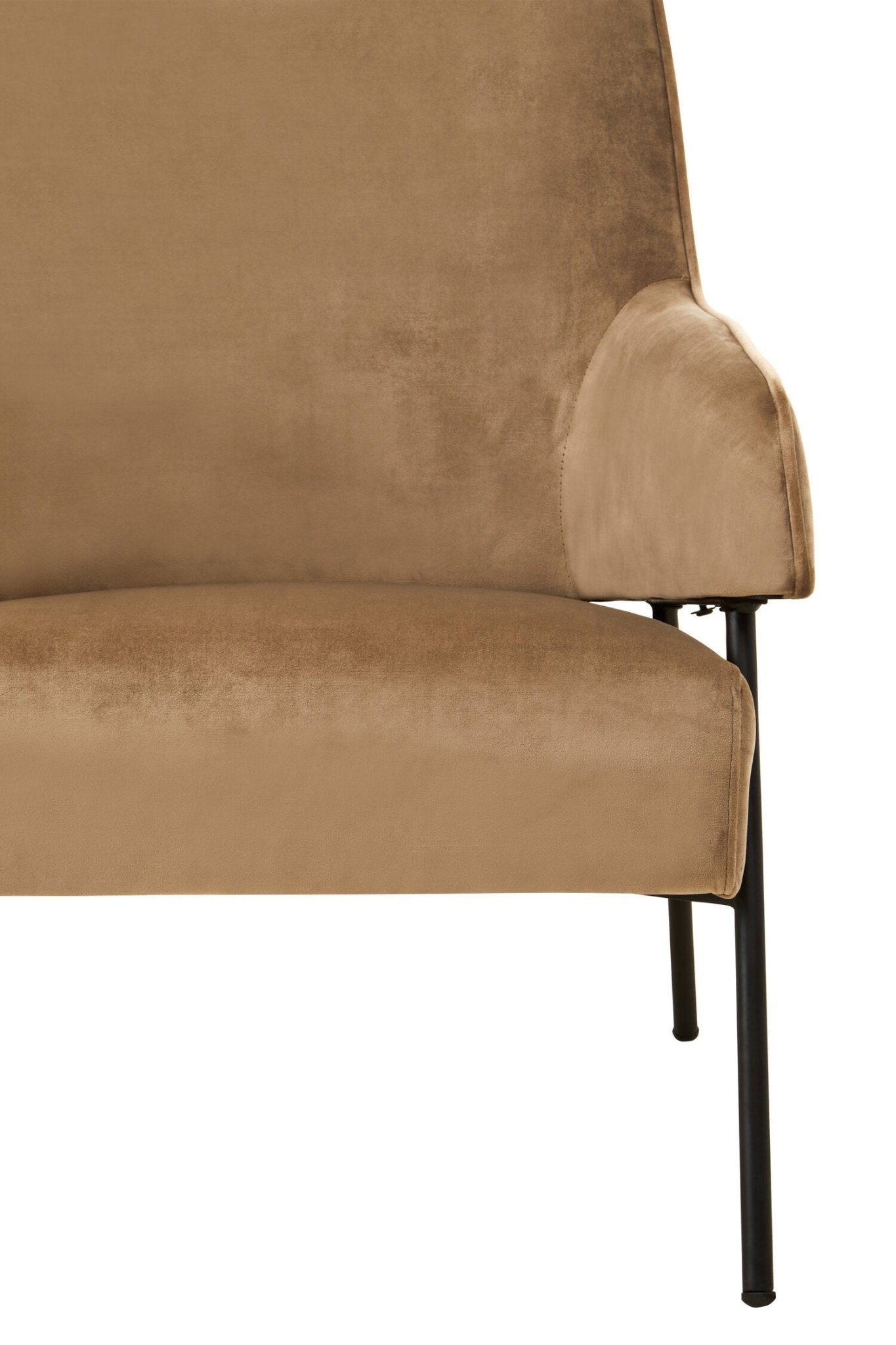 Henia Mink Velvet Chair | Luxury Home Accessories | Heulog Glow