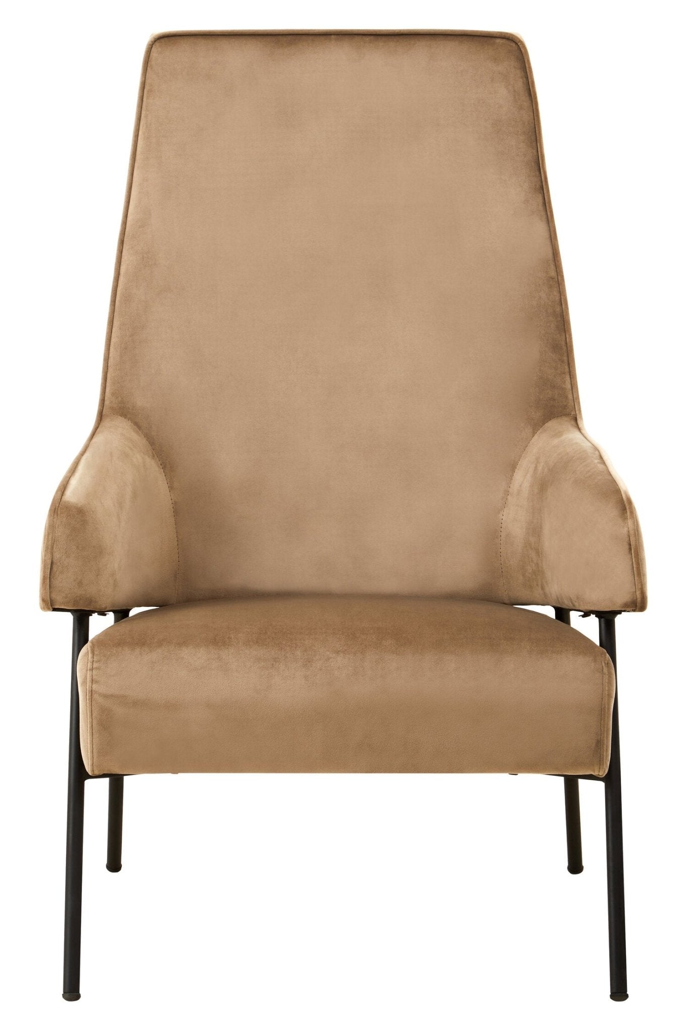 Henia Mink Velvet Chair | Luxury Home Accessories | Heulog Glow