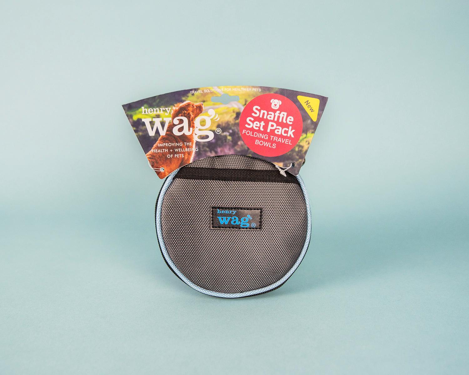 Henry Wag Snaffle Pack Bowl Set | Luxury Home Accessories | Heulog Glow