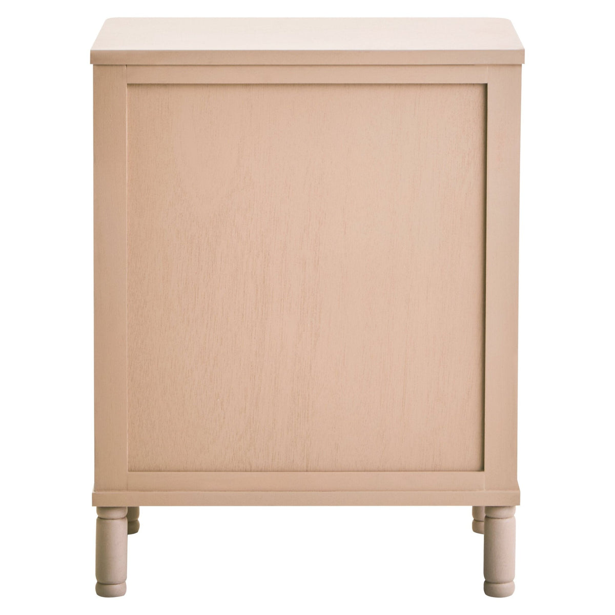 Heritage Reed Detail Taupe Three Drawer Wooden Chest | Luxury Home Accessories | Heulog Glow