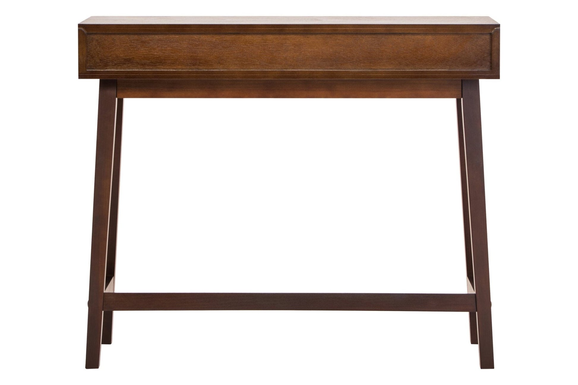 Heritage Two Drawer Walnut Finish Wood Console Table | Luxury Home Accessories | Heulog Glow