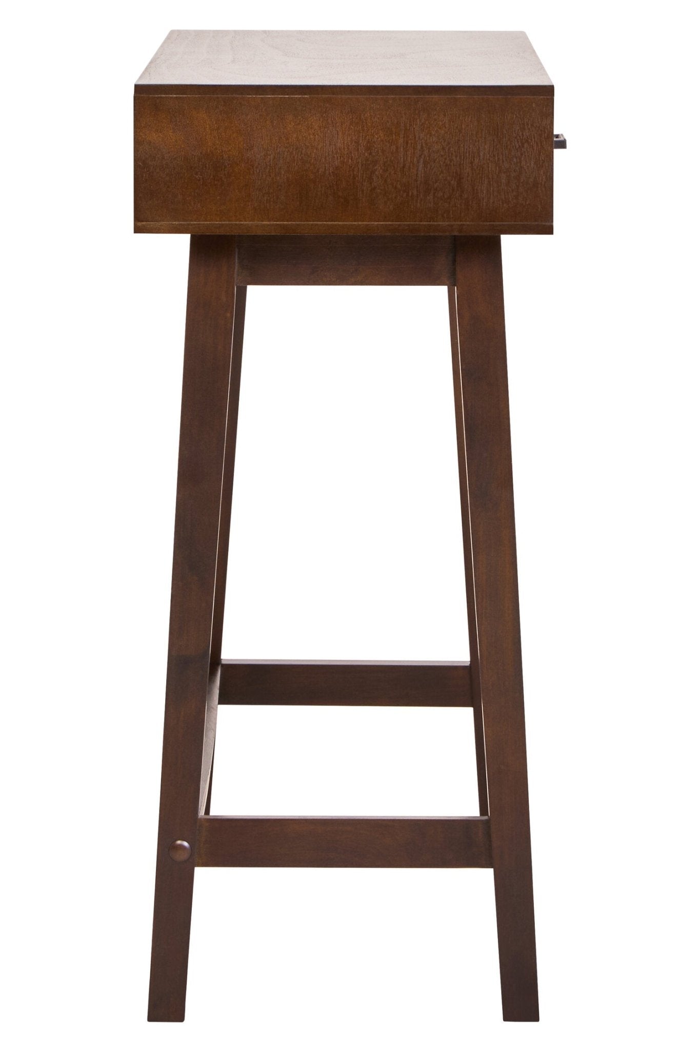 Heritage Two Drawer Walnut Finish Wood Console Table | Luxury Home Accessories | Heulog Glow