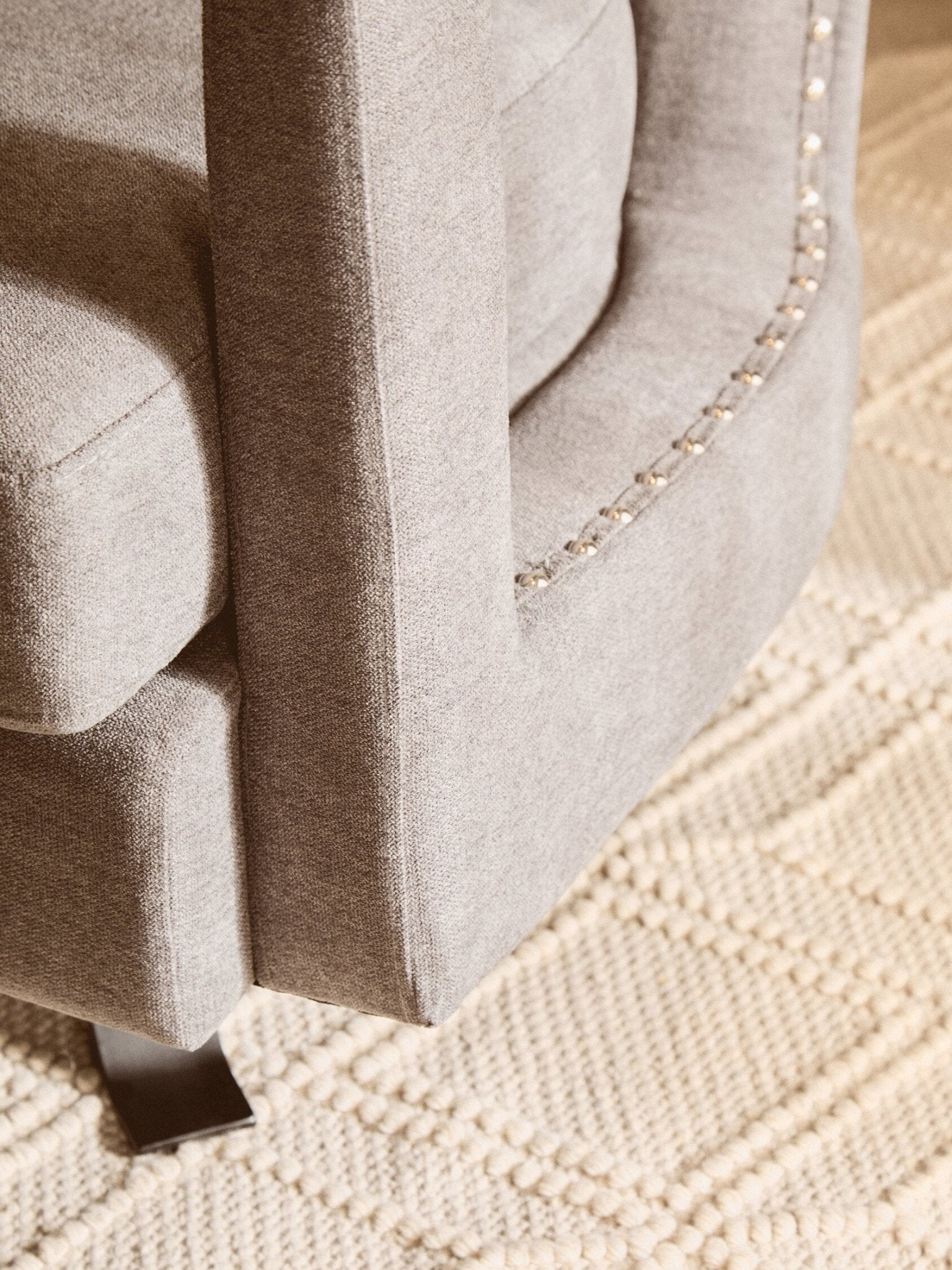 Hestia Ash Velvet Swivel Chair | Luxury Home Accessories | Heulog Glow
