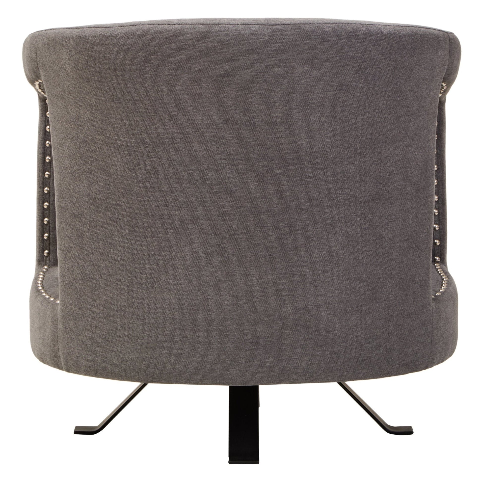 Hestia Ash Velvet Swivel Chair | Luxury Home Accessories | Heulog Glow