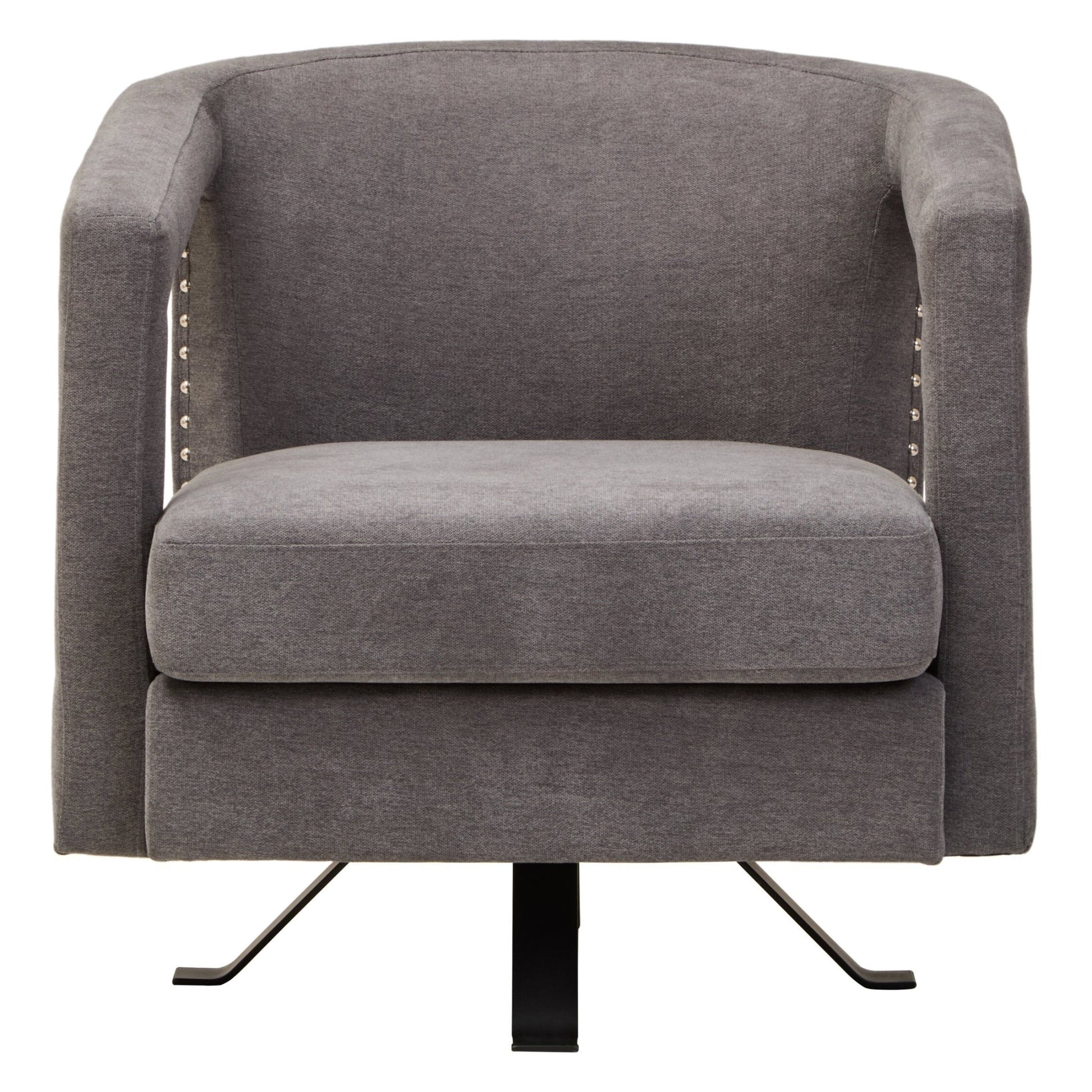 Hestia Ash Velvet Swivel Chair | Luxury Home Accessories | Heulog Glow