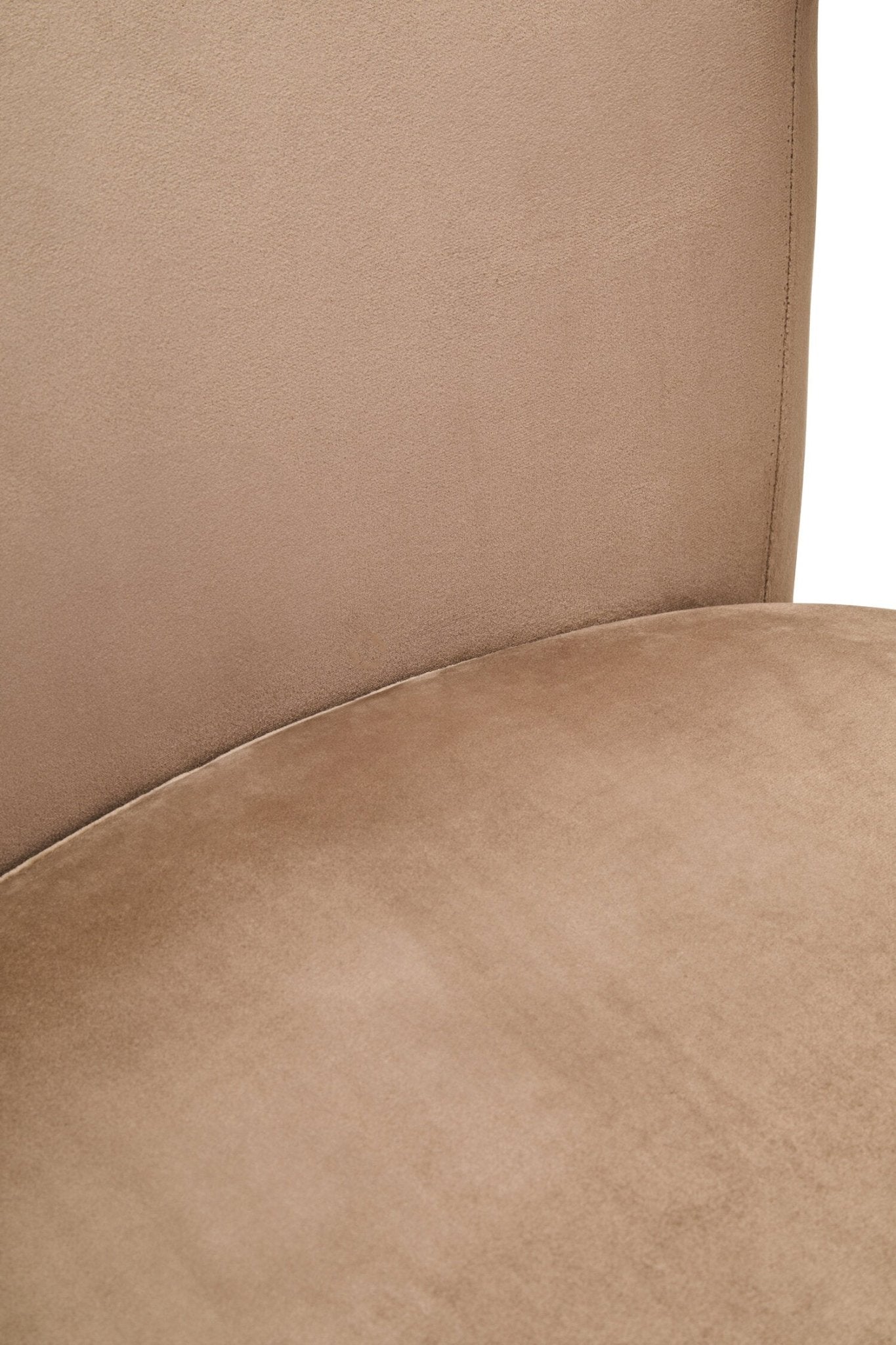 Hestia Mink Velvet Swivel Chair | Luxury Home Accessories | Heulog Glow
