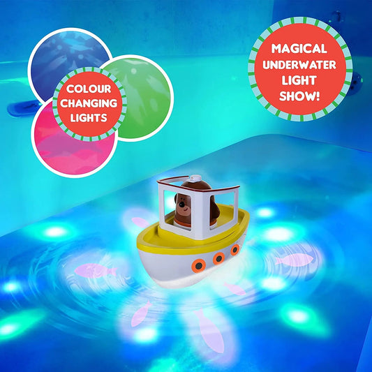 Hey Duggee Lightshow River Boat | Luxury Home Accessories | Heulog Glow