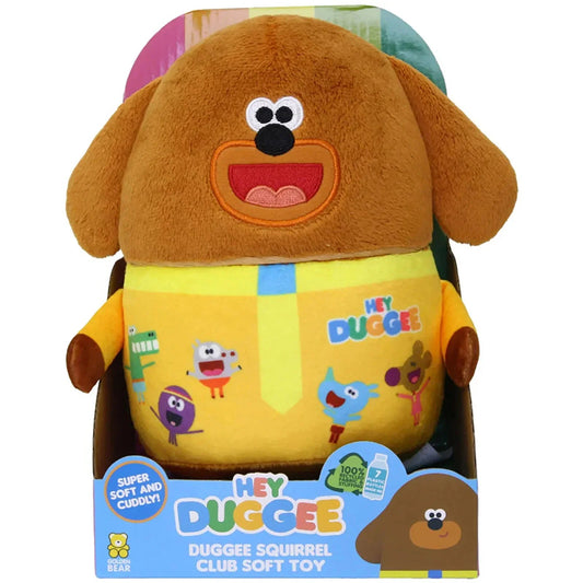Hey Duggee Squirrel Club Soft Toy | Luxury Home Accessories | Heulog Glow