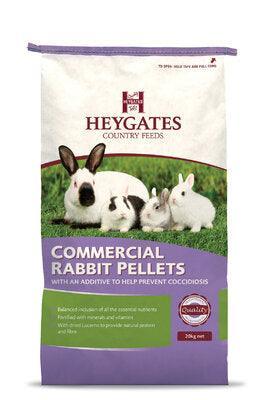 Heygates Commercial Rabbit Pellets with Coccidiostat 20kg | Luxury Home Accessories | Heulog Glow