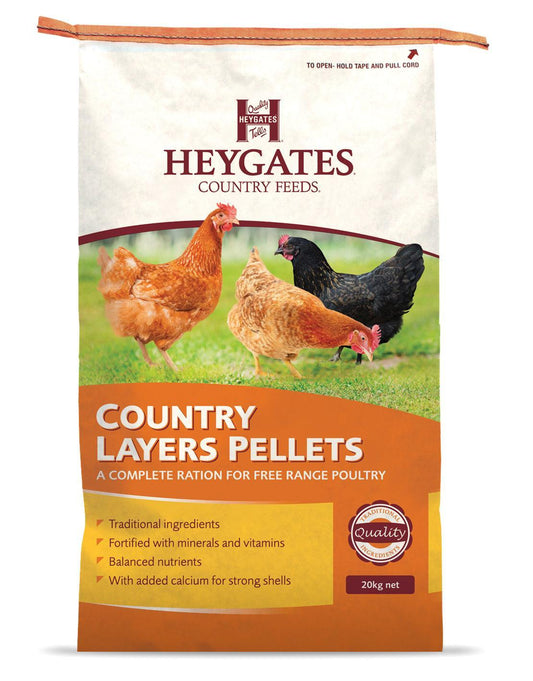 Heygates Country Layers Pellets | Luxury Home Accessories | Heulog Glow