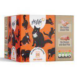 Hi Life Cat Chicken Pate Recipes Pouch 32pack, 70g | Luxury Home Accessories | Heulog Glow