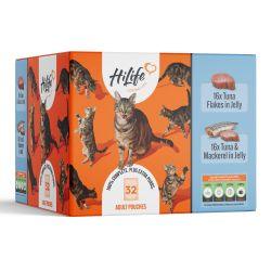 Hi Life Cat Tuna Recipes in Jelly Pouch 32pack, 70g | Luxury Home Accessories | Heulog Glow