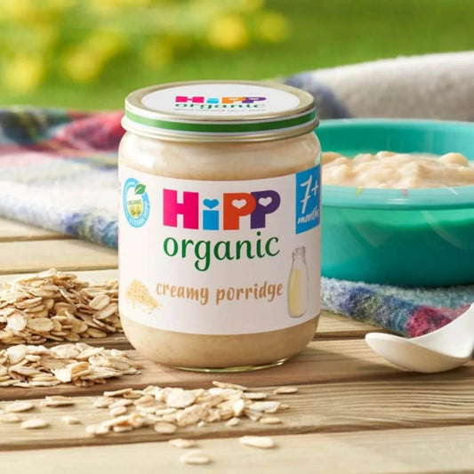 HiPP Organic Creamy Porridge Baby Food Jar 7+ months 160g | Luxury Home Accessories | Heulog Glow