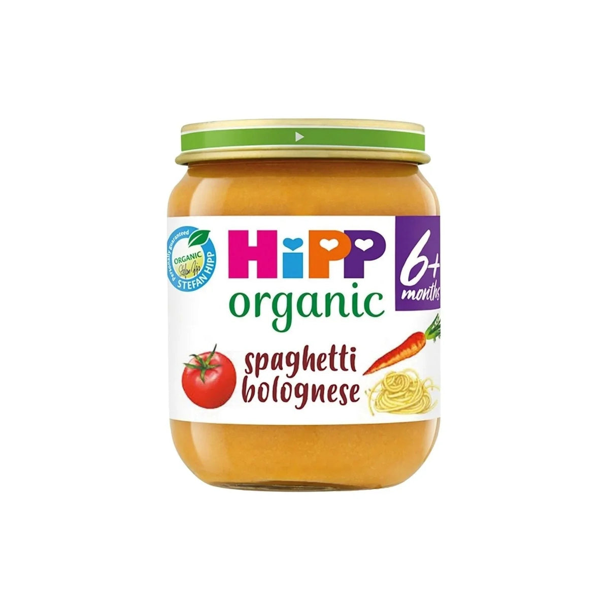 HiPP Organic Spaghetti Bolognese Baby Food Jar 6+ months 125g | Luxury Home Accessories | Heulog Glow