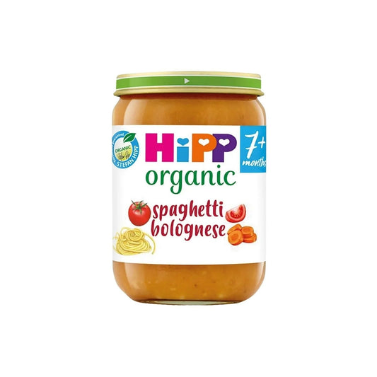 HiPP Organic Spaghetti Bolognese Baby Food Jar 7+ months 190g | Luxury Home Accessories | Heulog Glow