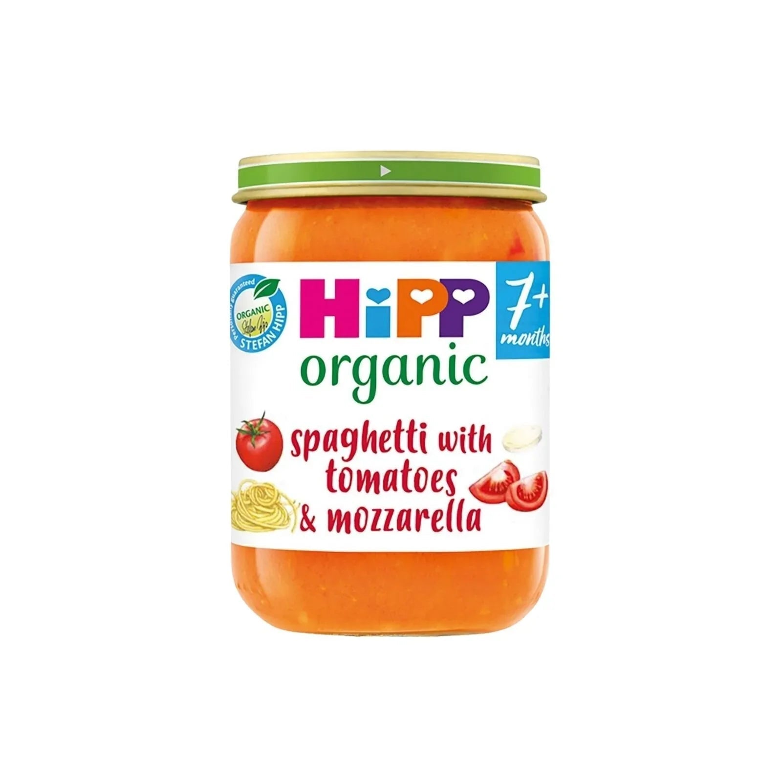 HiPP Organic Spaghetti with Tomatoes & Mozzarella Baby Food Jar 7+ months 190g | Luxury Home Accessories | Heulog Glow