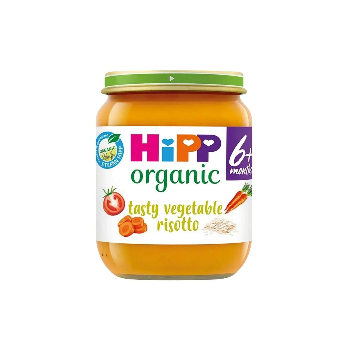 HiPP Organic Tasty Vegetable Risotto Baby Food Jar 6+ months 125g | Luxury Home Accessories | Heulog Glow