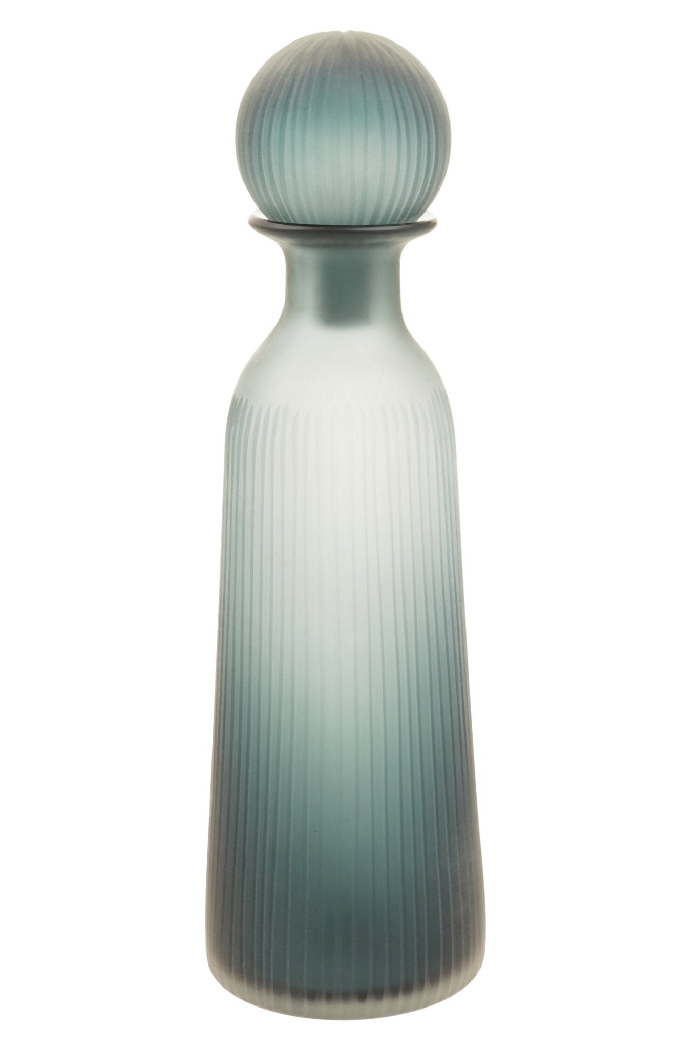 Hira Large Blue Bottle Vase | Luxury Home Accessories | Heulog Glow