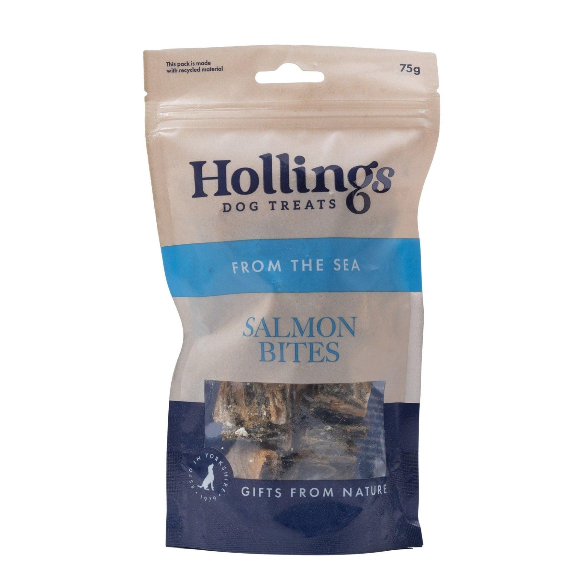 Hollings Salmon Bites 75g | Luxury Home Accessories | Heulog Glow