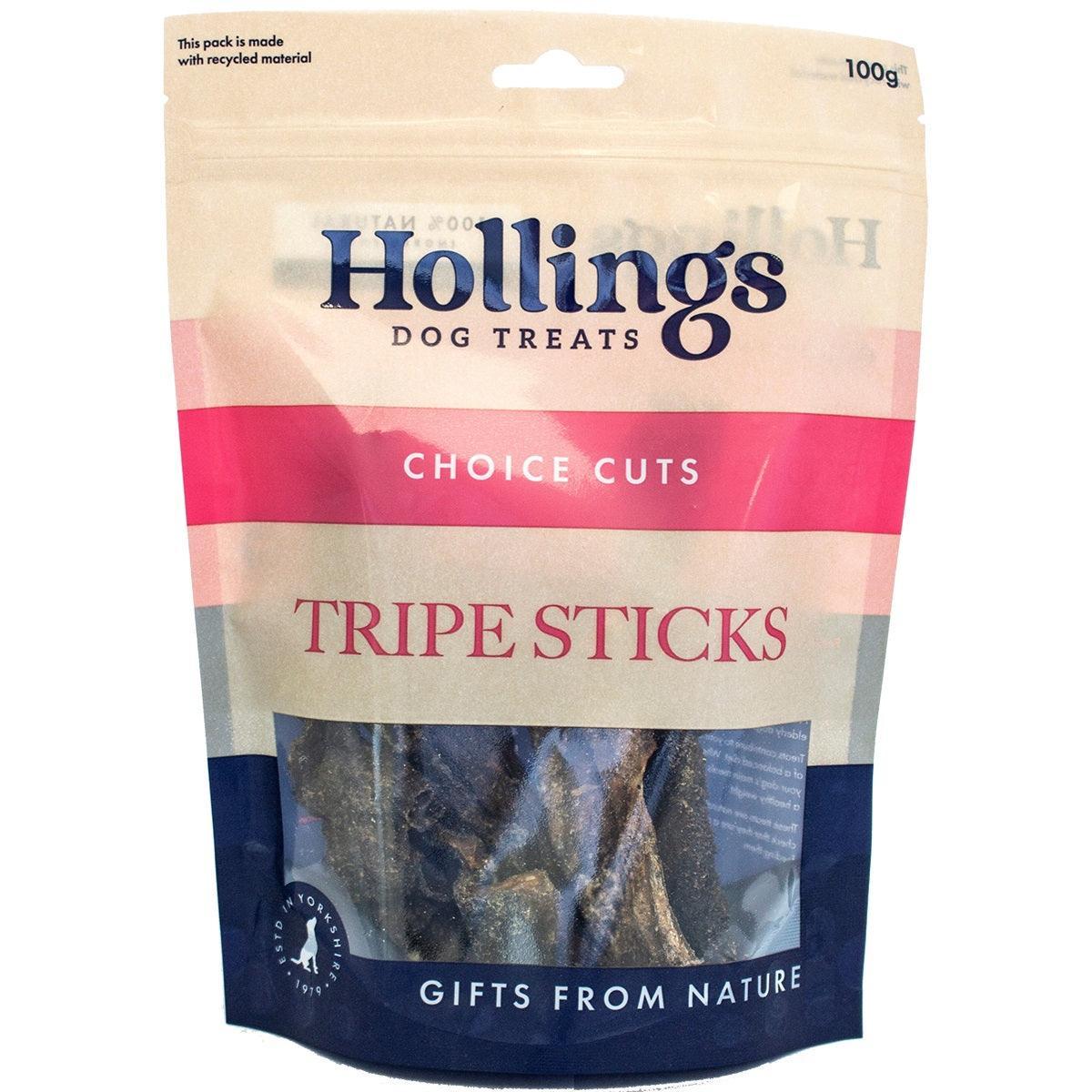Hollings Tripe Sticks 100g | Luxury Home Accessories | Heulog Glow