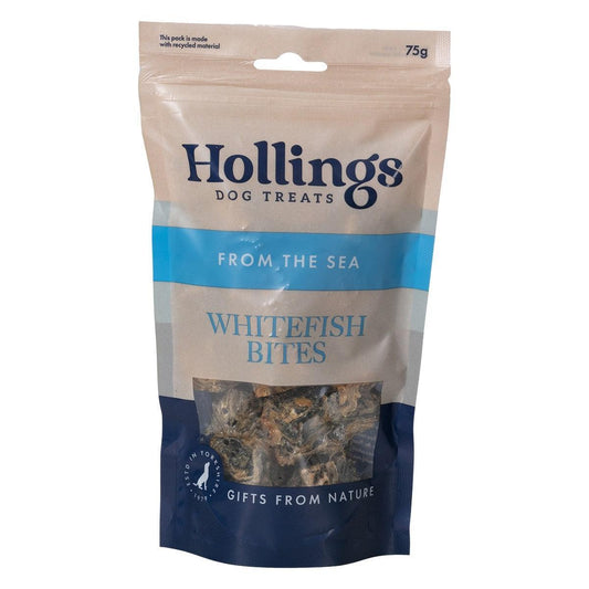 Hollings Whitefish Bites 75g | Luxury Home Accessories | Heulog Glow
