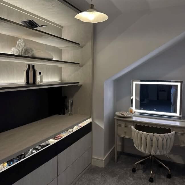 Hollywood Crystal Pro Mirror 80x60cm | Luxury Home Accessories | Heulog Glow