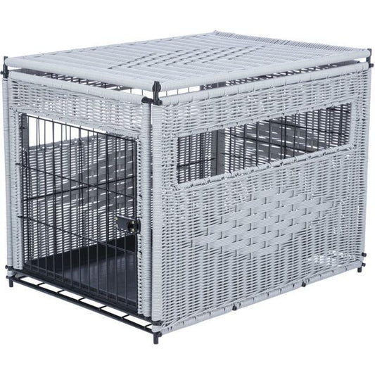 Home crate, poly-rattan | Luxury Home Accessories | Heulog Glow