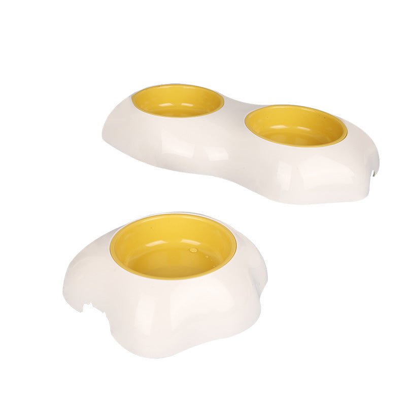 Home Creative Simple Pet Egg Yolk Bowl | Luxury Home Accessories | Heulog Glow