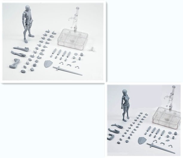 Home Decoration Accessories Drawing Figures For Artists Action Figure Model Human Mannequin Kits Room Decoration | Luxury Home Accessories | Heulog Glow