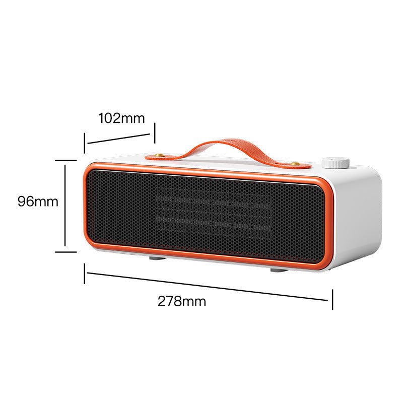 Home Office Learning Small Desktop Warm Air Blower Quick Heating Heater | Luxury Home Accessories | Heulog Glow