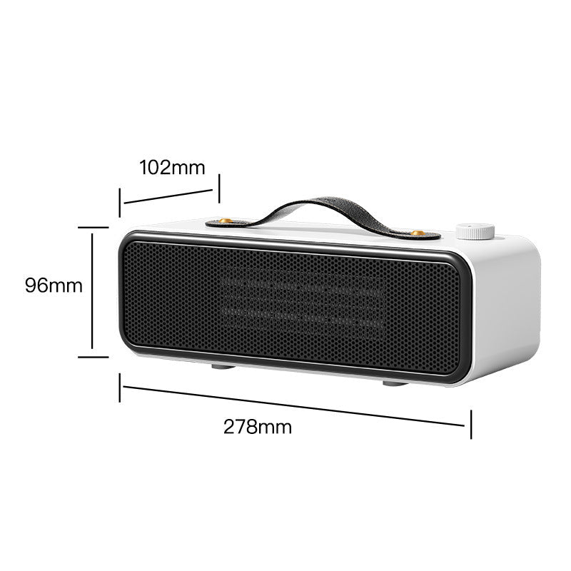 Home Office Learning Small Desktop Warm Air Blower Quick Heating Heater | Luxury Home Accessories | Heulog Glow