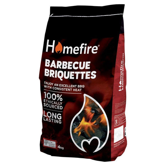 Homefire Barbecue Briquettes 4kg | Luxury Home Accessories | Heulog Glow