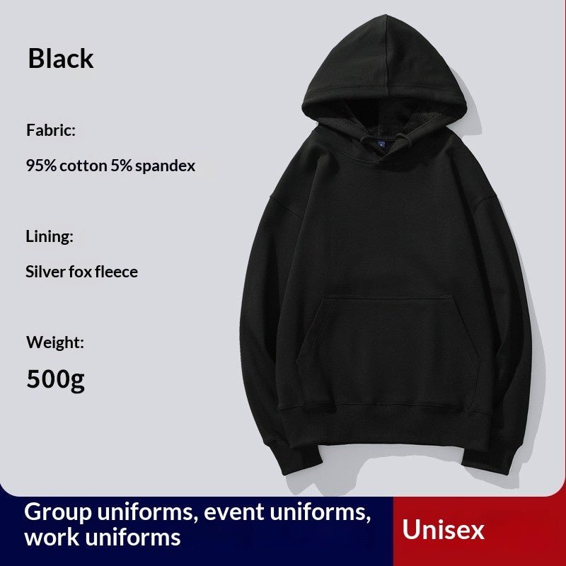 Hooded Hoodie Custom PrintedFor Women With Thickened Velvet | Luxury Home Accessories | Heulog Glow