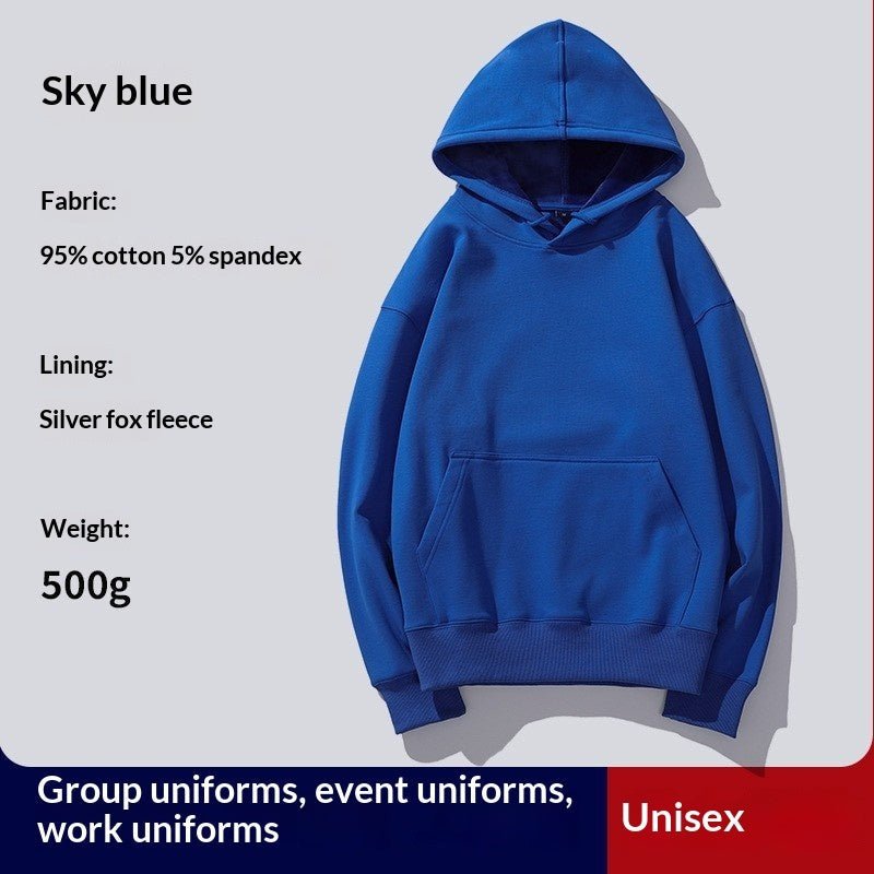 Hooded Hoodie Custom PrintedFor Women With Thickened Velvet | Luxury Home Accessories | Heulog Glow